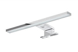 LED-Leuchte für Badspiegel Chrom – Höhe 10 cm, Tiefe 4 cm – Ansicht 3