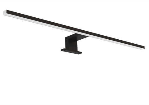 LED-Leuchte für Badspiegel Schwarz matt – Länge 60 cm