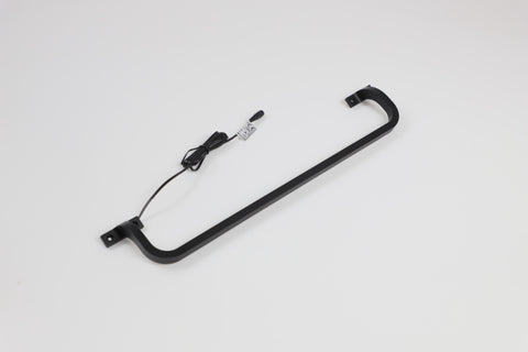 LED-Leuchte für Badspiegel Schwarz matt – Höhe 5 cm, Tiefe 7,5 cm – Ansicht 2