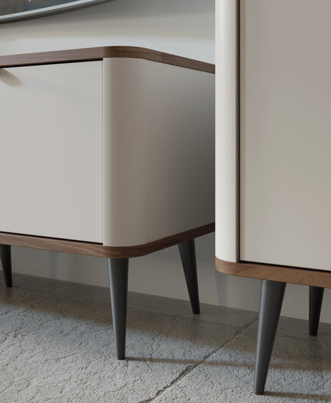 Marly Detail – Kaschmir / Walnuss