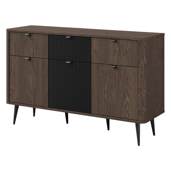 Marly Kommode 130 cm mit 3 Türen und 3 Schubladen – Baltic Storm