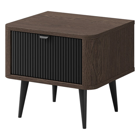 Marly Nachttisch 50 cm mit 1 Schublade – Baltic Storm