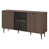 Marly Sideboard mit Vitrinenteil in Baltic Storm