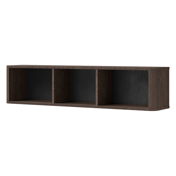 Marly Wand-Kastenregal 127 cm mit 3 Fächern – Baltic Storm