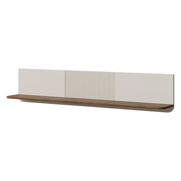 Marly Wandregal 150 cm – Kaschmir / Walnuss