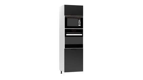 Mikrowellenumbauschrank D60PK MVP/L – Dnoria – Stilvolles Küchenelement – Ansicht 2