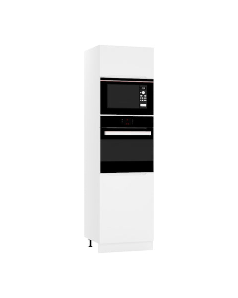 Mikrowellenumbauschrank D60PK MVP/L – Zivora – Stilvolles Küchenelement – Ansicht 2