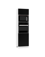 Mikrowellenumbauschrank D60PK MVP/L – Zivora – Stilvolles Küchenelement – Ansicht 3