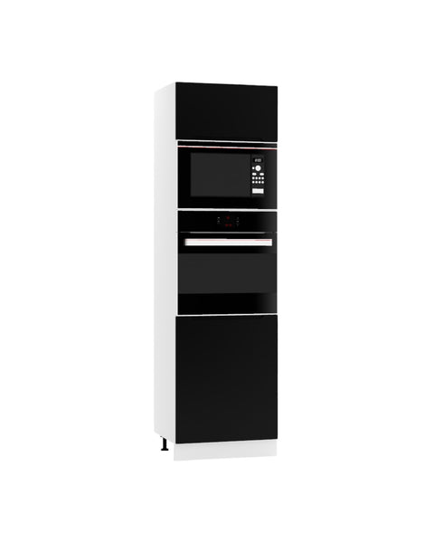 Mikrowellenumbauschrank D60PK MVP/L – Zivora – Stilvolles Küchenelement – Ansicht 3