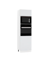 Mikrowellenumbauschrank D60PK MVP/L – Zivora – Stilvolles Küchenelement – Ansicht 4