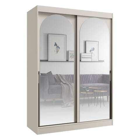 Modin Schwebetürenschrank in Kaschmir – Ansicht 2