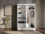 Modin Schwebetürenschrank in Weiß – Ansicht 5