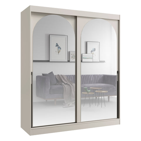 Modin Schwebetürenschrank in Kaschmir – Ansicht 2