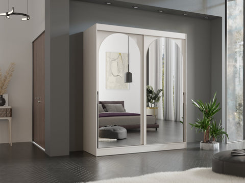 Modin Schwebetürenschrank in Kaschmir – Ansicht 4