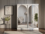 Modin Schwebetürenschrank in Weiß – Ansicht 4
