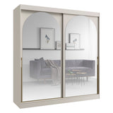 Modin Schwebetürenschrank in Kaschmir