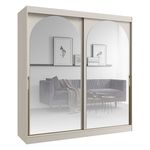 Modin Schwebetürenschrank in Kaschmir