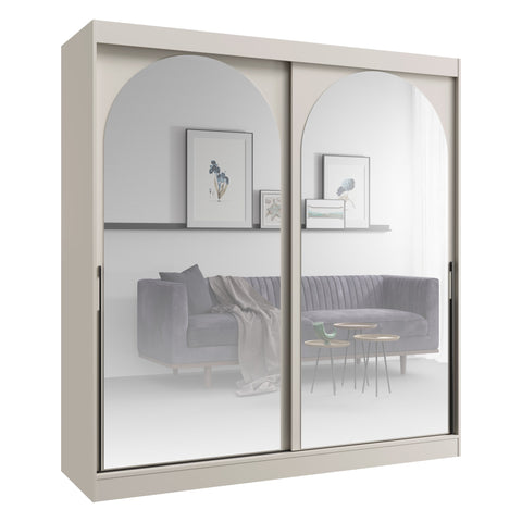 Modin Schwebetürenschrank in Kaschmir – Ansicht 2