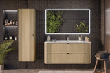 Möbelwaschbecken Purea 120 × 46 cm – Weiß, glänzend, eckig – Ansicht 5