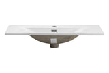 Möbelwaschbecken Skyla III 81 × 40 cm – Weiß, glänzend, eckig – Ansicht 2