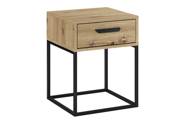 Nachttisch Navira Artisan Eiche 40 × 52 × 39 cm mit 1 Schublade