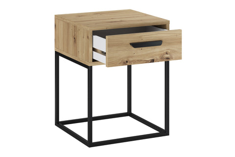 Nachttisch Navira Artisan Eiche 40 × 52 × 39 cm mit 1 Schublade – Ansicht 3