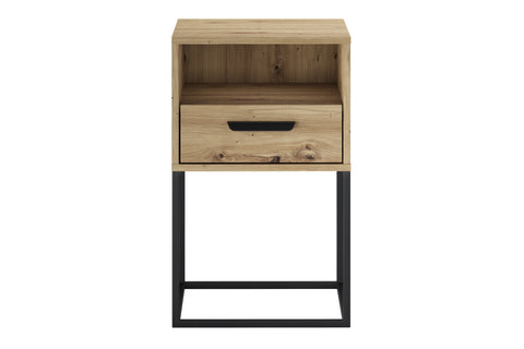 Nachttisch Navira Artisan Eiche 40 × 65 × 39 cm mit 1 Schublade – Ansicht 2