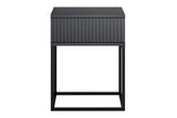 Nachttisch Spella Anthrazit 40 × 52 × 39 cm – Ansicht 2