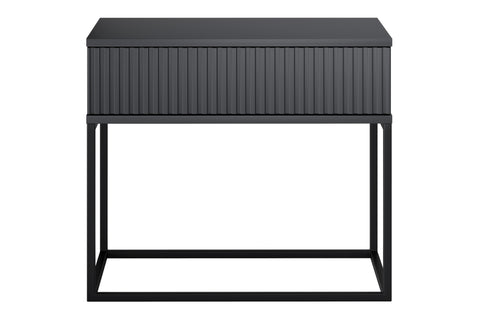 Nachttisch Spella Anthrazit 60 × 52 × 39 cm – Ansicht 2