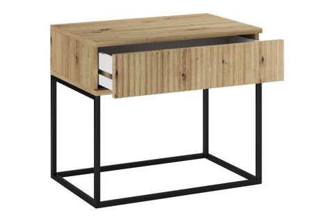 Nachttisch Spella Artisan Eiche 60 × 52 × 39 cm – Ansicht 3