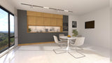 Nexa Küchenzeile KÜ-LN-005 – Woodline & Grau – 420 cm – Ansicht 4