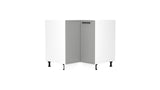 Eckunterschrank DRP P/L – Emverra – L-Form, Ecke voll nutzbar