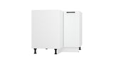 Eckunterschrank DRP P/L – Orvessa – L-Form, Ecke voll nutzbar