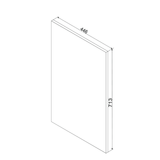 Geschirrspülerfront FZ 45 PU – Emverra – Perfekte Geräte-Integration