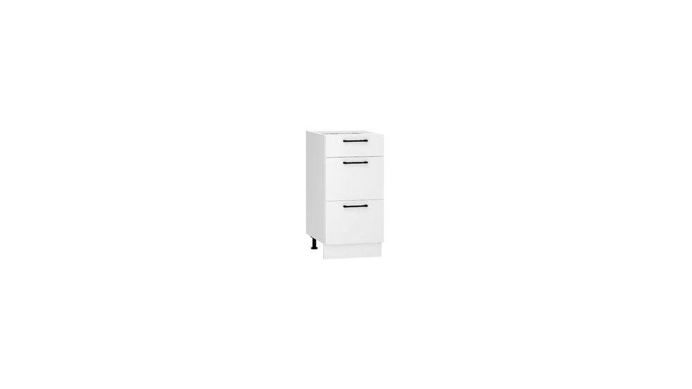 Unterschrank D40S3 - Dnoria - 3 Schubladen für effiziente Organisation
