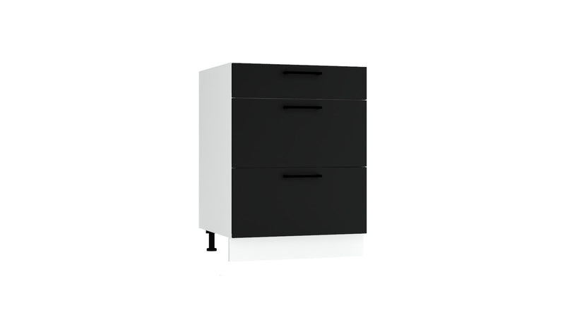 Unterschrank - D60S3 - Morvex - 3 Schubladen für effiziente Organisation
