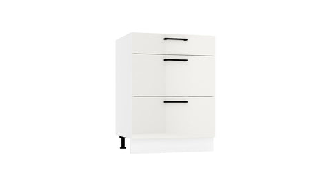 Unterschrank D60S3 – Orvessa – 3 Schubladen für effiziente Organisation