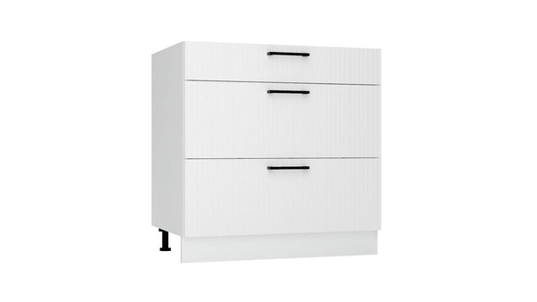 Unterschrank D80S3 – KENDRO – 3 Schubladen für effiziente Organisation