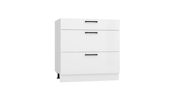 Unterschrank D80S3 – Orvessa – 3 Schubladen für effiziente Organisation