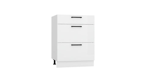 Unterschrank D60S3 – Orvessa – 3 Schubladen für effiziente Organisation