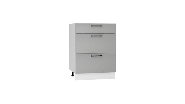 Unterschrank - D60S3 - Morvex - 3 Schubladen für effiziente Organisation