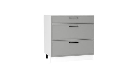 Unterschrank D80S3 – Emverra – 3 Schubladen für effiziente Organisation