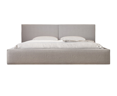 Polsterbett 06 Bouclé – Arena – Modernes Bett mit Bettkasten und Metall-Lattenrost – Ansicht 10
