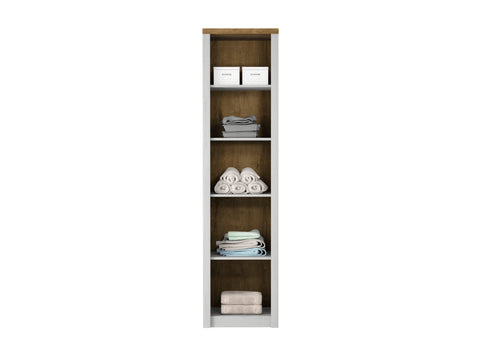 Portivo Kleiderschrank 1-türig – skandinavisches Design – Ansicht 2