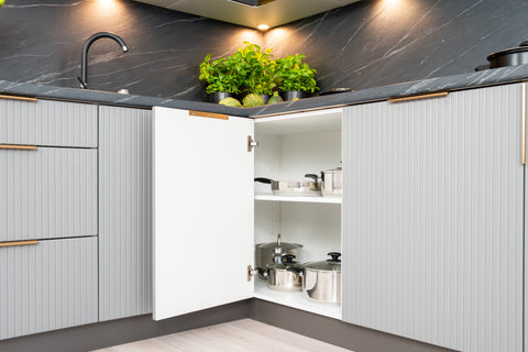 Winkelküche KS6-G370 – Morvex & Kendro 190 × 180 cm – Modern & funktional – Ansicht 10