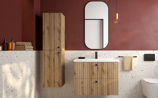 Badezimmer Set - Rietti 60 cm - Eiche - ROYAL24_MARKT