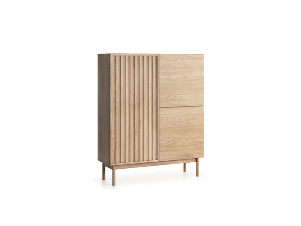 Savira Elegantes Sideboard mit 3 Türen in Cremona Eiche – Stilvolles Premium-Design