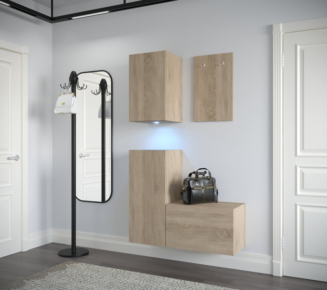 Garderobenschrank F18 - Elegante und funktionale Garderobe für Ihr Zuhause.