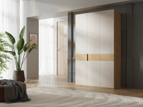 Soreno Kleiderschrank in Frühlingseiche / Macadamia – Ansicht 3