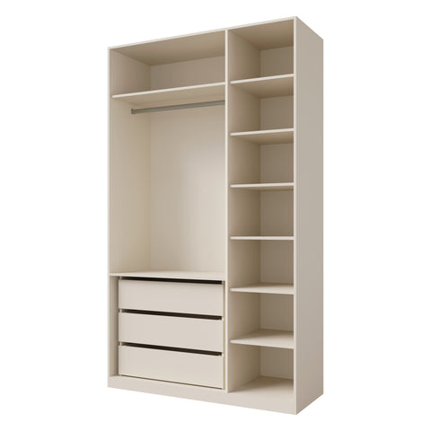 Soreno Kleiderschrank in Macadamia – Ansicht 2